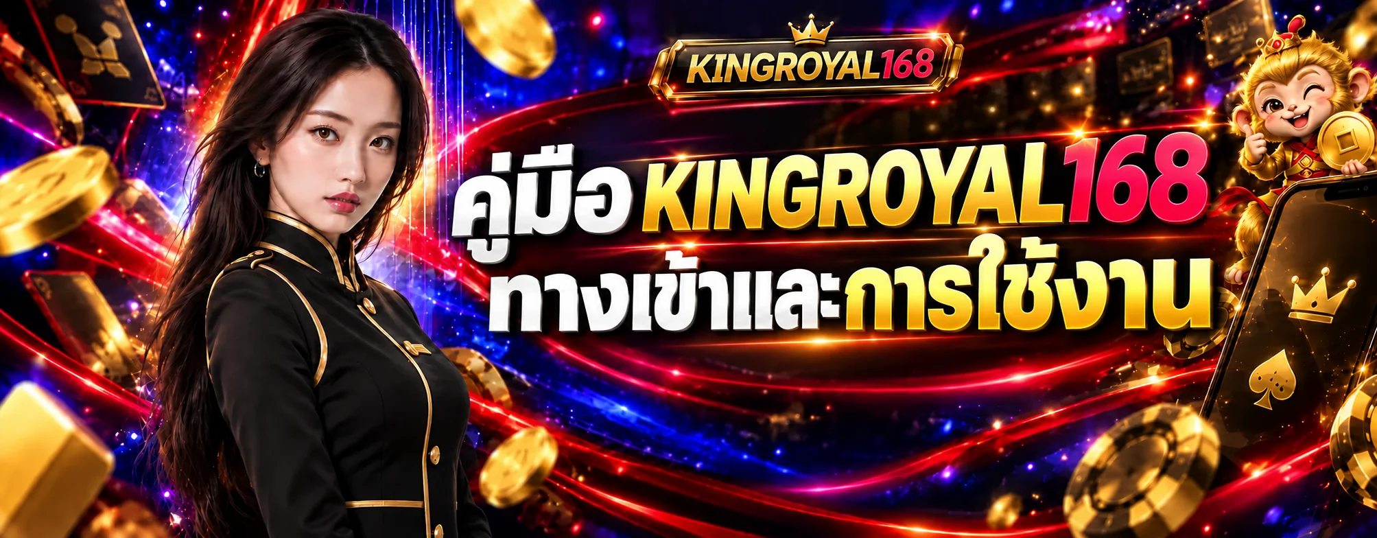 KINGROYAL168 คู่มือทางเข้าและการใช้งาน 7 ขั้นตอน